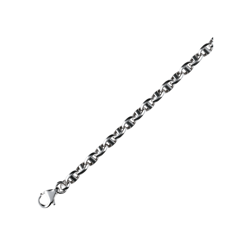Collana a catena uomo Damiata Gioielli in oro bianco 2133/102