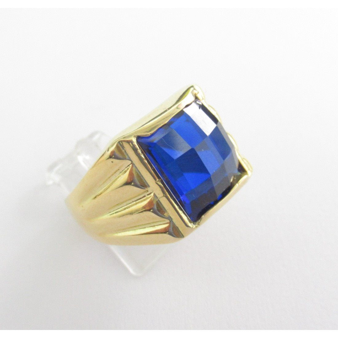 Anello uomo Damiata Gioielli in oro giallo con quarzo 2144/7/102