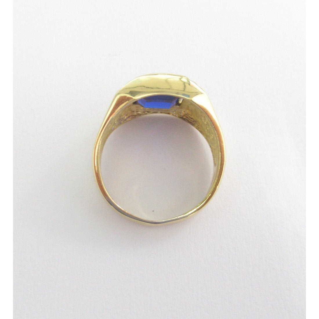 Anello uomo Damiata Gioielli in oro giallo con quarzo 2144/7/102