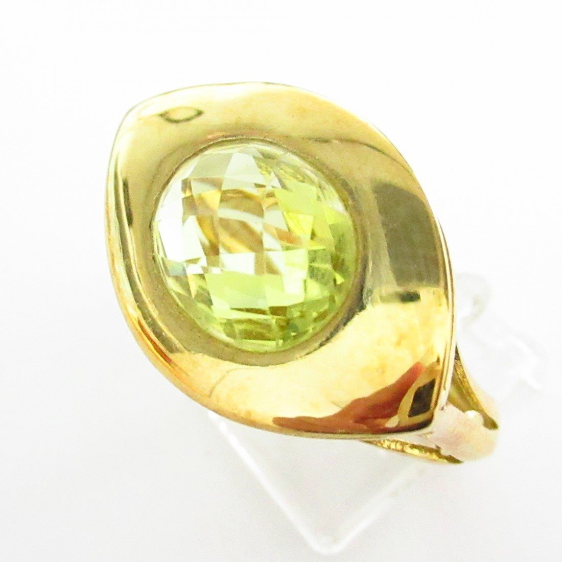 Anello donna Damiata Gioielli in oro giallo e quarzo 2147/102/2