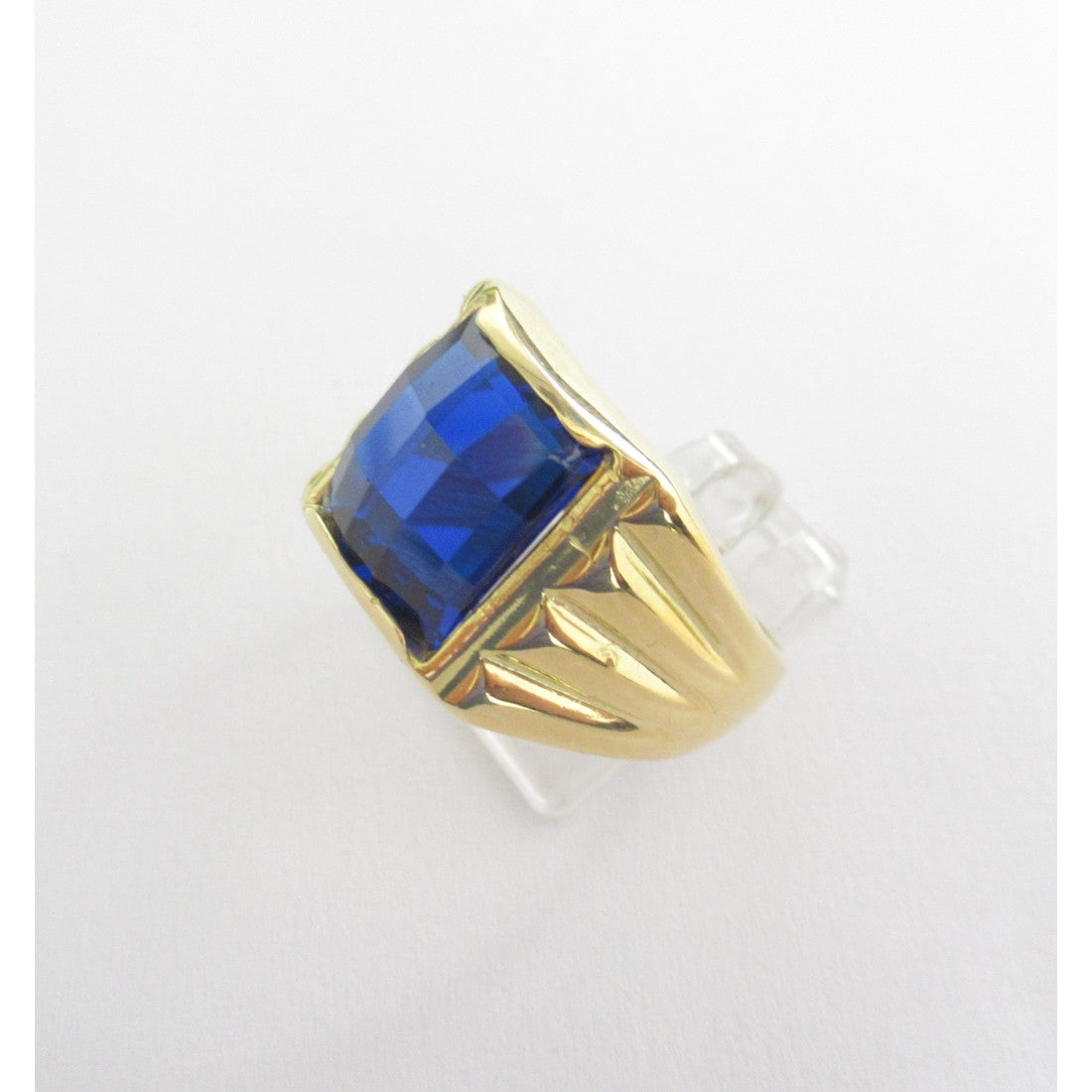 Anello uomo Damiata Gioielli in oro giallo con quarzo 2155/102/3