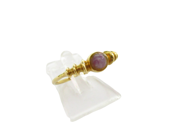 Anello bambina Damiata Gioielli in oro giallo e ametista 221/102/1