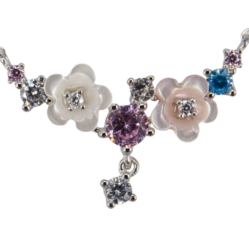 Collana donna Trova Gioielli in argento e zirconi 2513