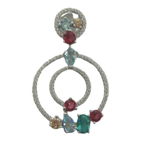 Charm donna Trova Gioielli in argento e zirconi 2647