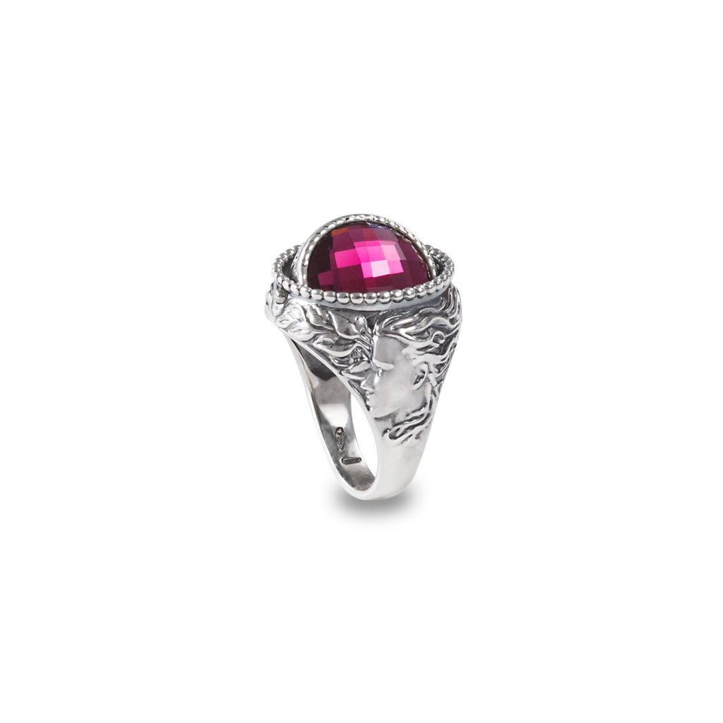 Anello donna Gerardo Sacco Inverno in argento e cristallo 27686