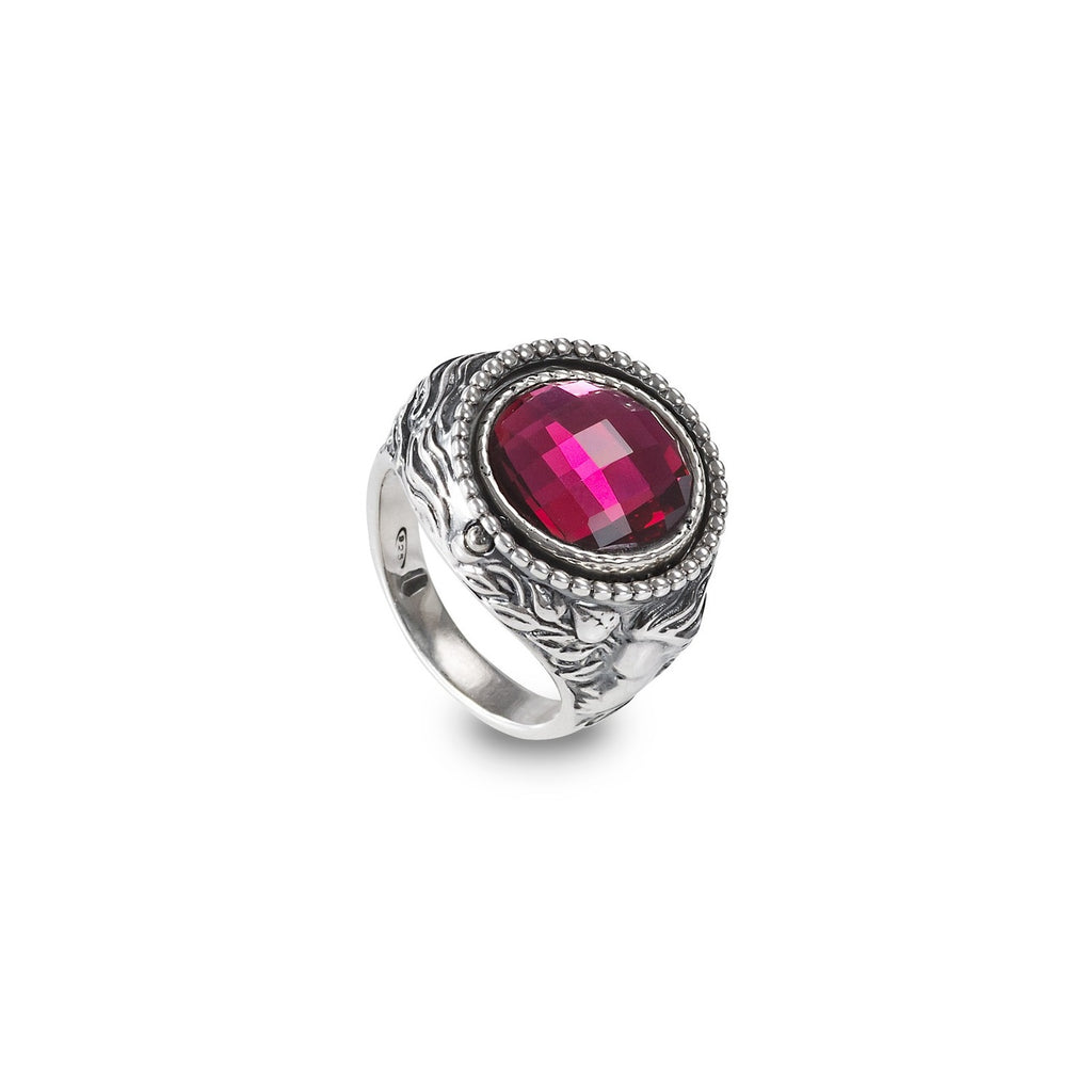 Anello donna Gerardo Sacco Inverno in argento e cristallo 27686