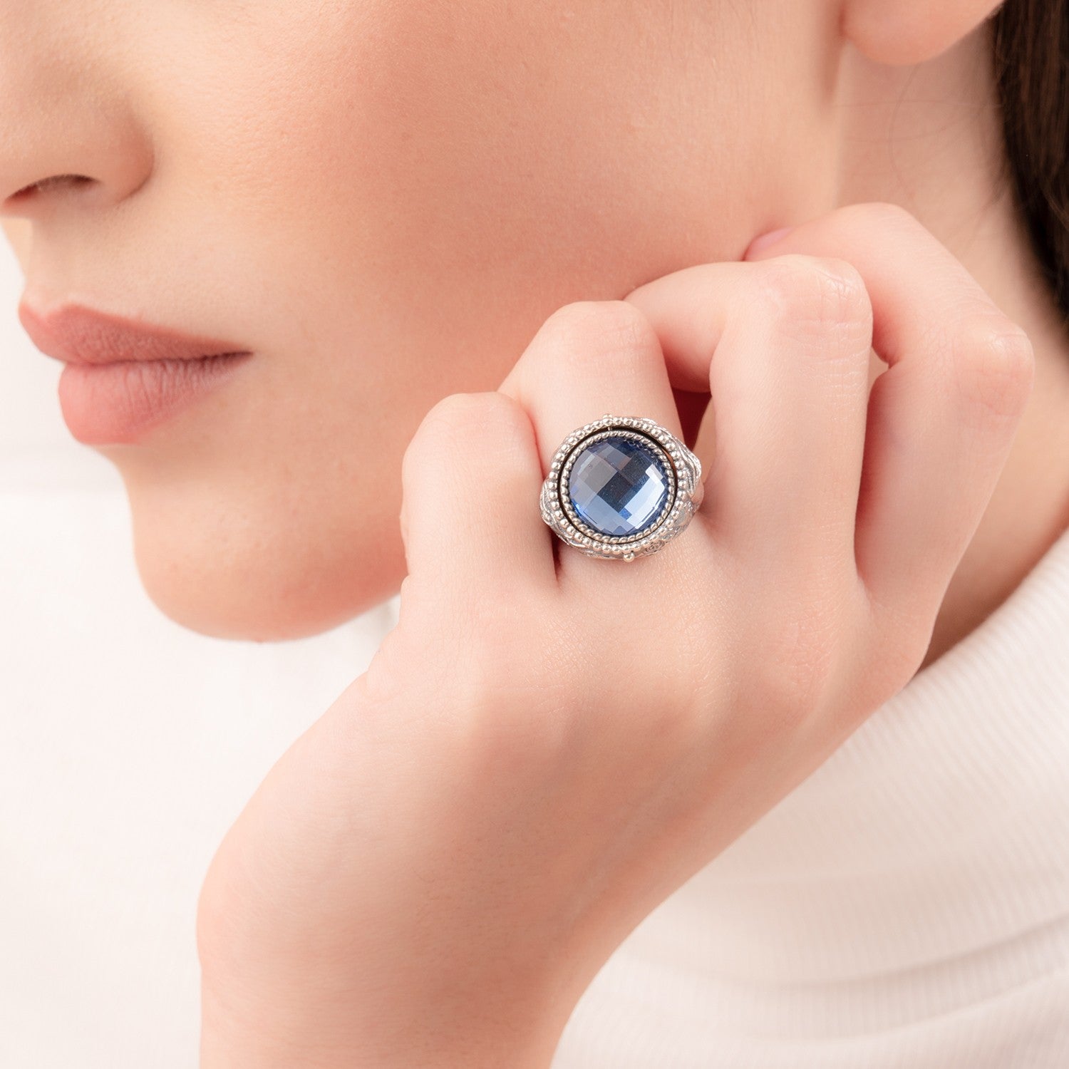 Anello Gerardo Sacco donna in argento collezione estate 27692