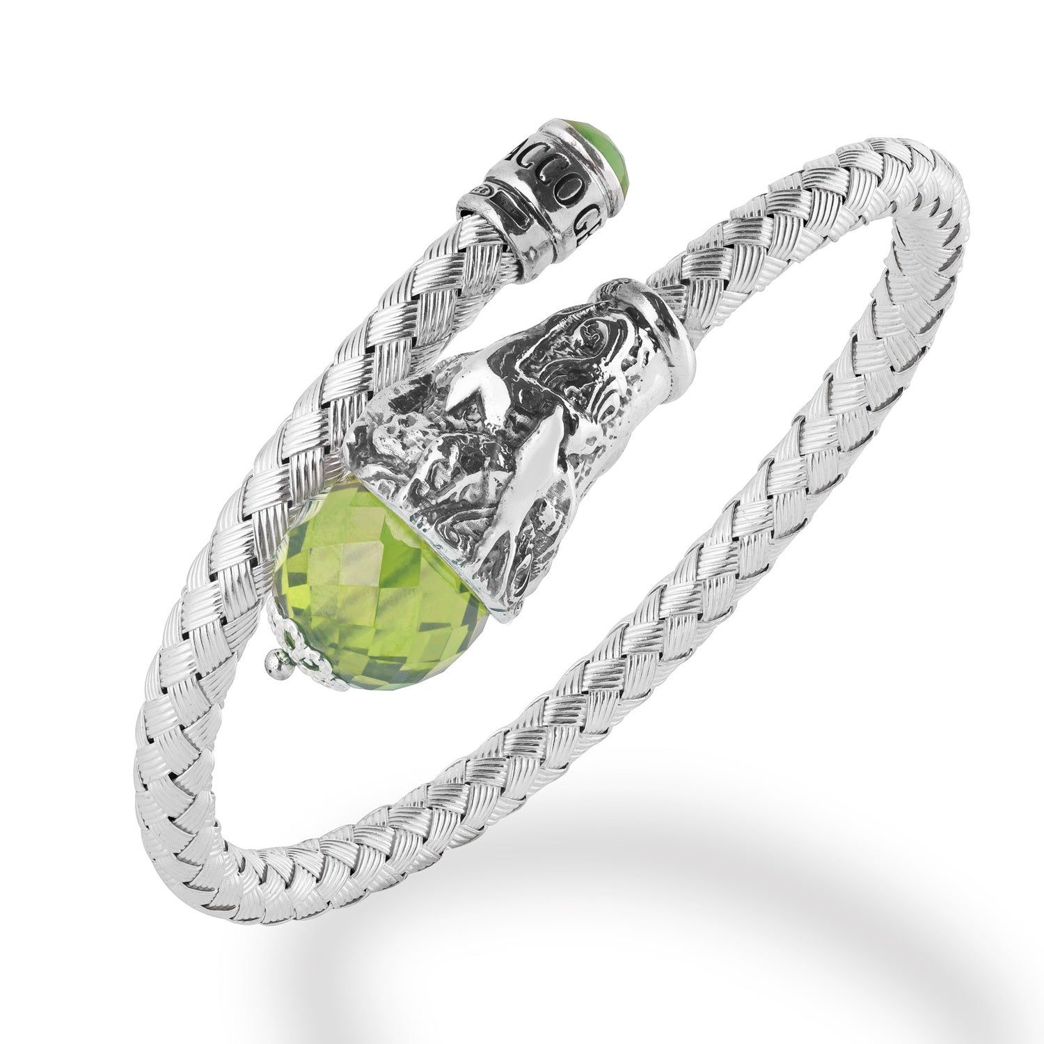 Bracciale rigido donna Gerardo Sacco in argento e cubic zirconia 27808