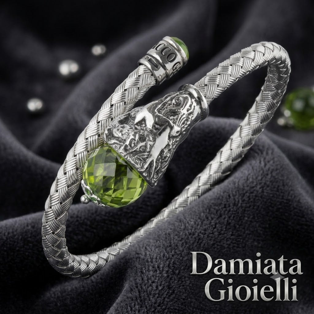 Bracciale rigido donna Gerardo Sacco in argento e cubic zirconia 27808
