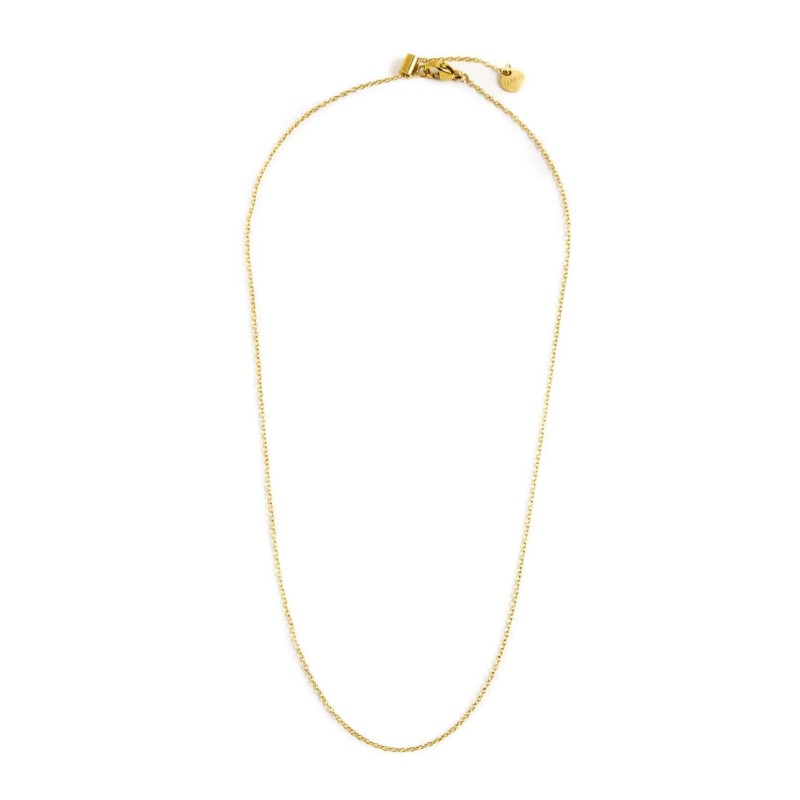 Catenina unisex Marlù in acciaio dorato 2CA0014G