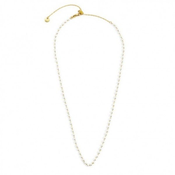 Collana donna Marlù Be Woman in acciaio e perle 2CA0032G-W
