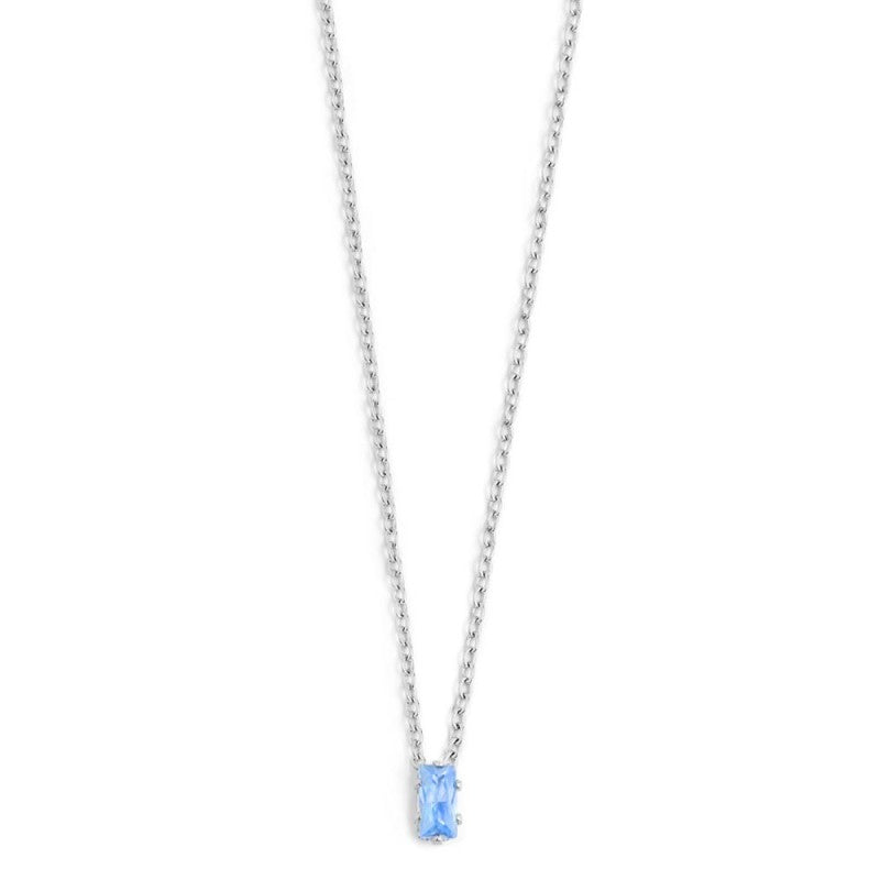 Collana donna Marlù in acciaio e cristallo 2CN0048-AM