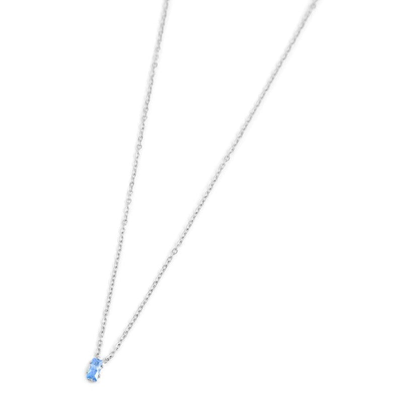 Collana donna Marlù in acciaio e cristallo 2CN0048-AM