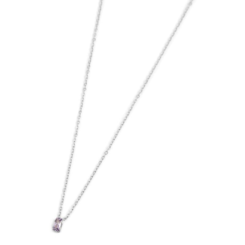 Collana donna Marlù in acciaio e cristallo 2CN0048-P