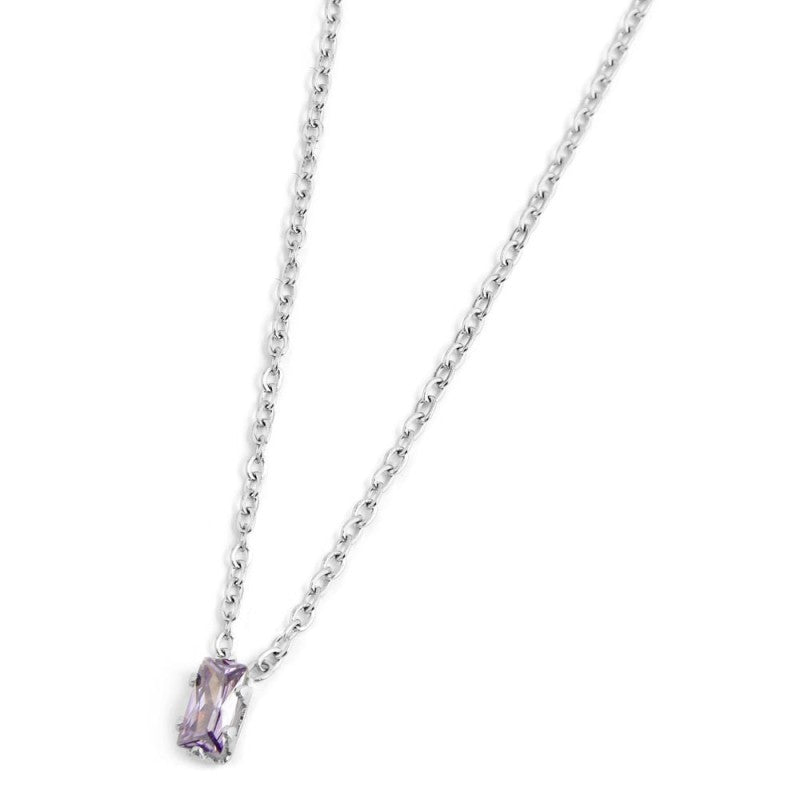 Collana donna Marlù in acciaio e cristallo 2CN0048-P