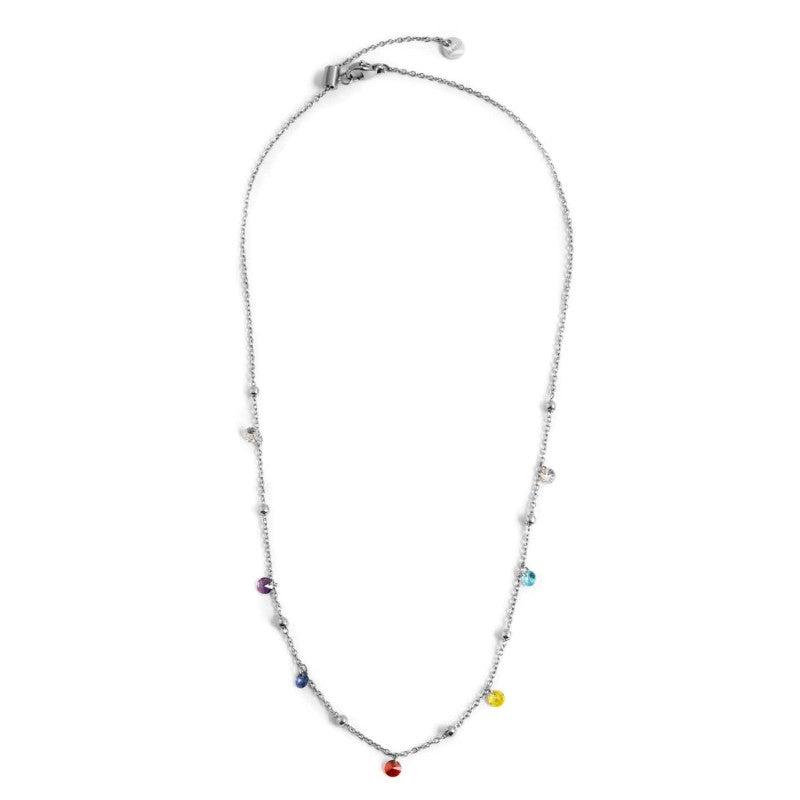 Collana donna Marlù Be Woman in acciaio e cristalli 2CO0064-RGB