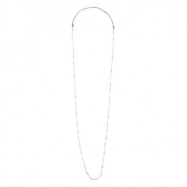 Collana donna Marlù Be Woman in acciaio rosè e perle 2CO0066R-W