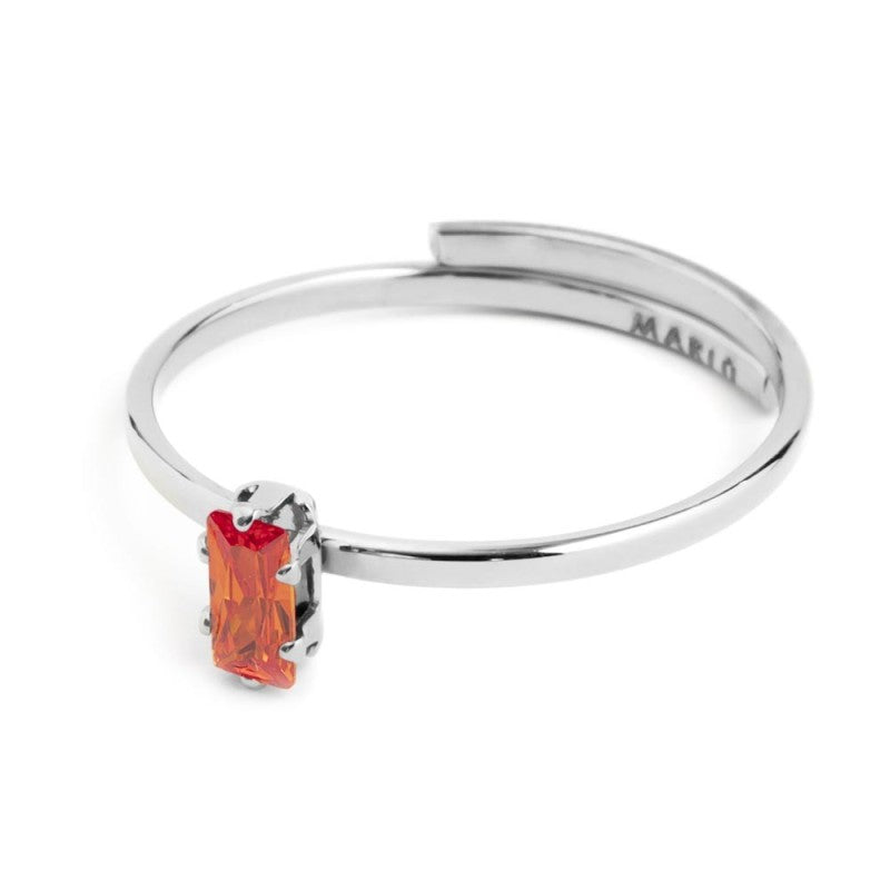Anello donna Marlù Be Woman in acciaio e cristallo 2AN0046-H
