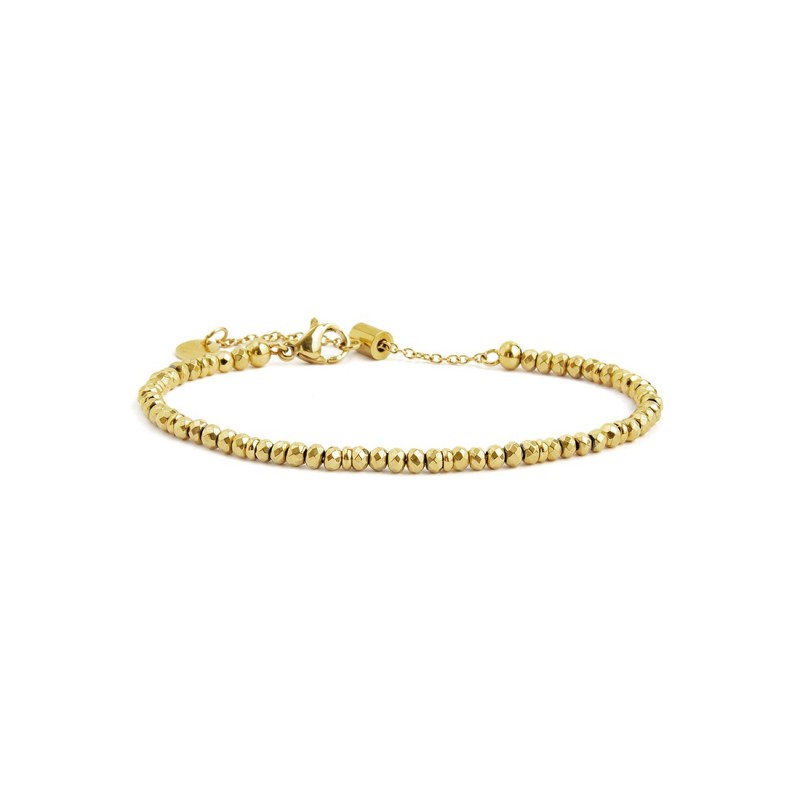 Bracciale a catena donna Marlù in acciaio dorato 2BR0082G
