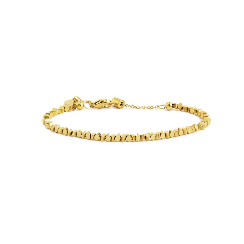 Bracciale catena donna Marlù Be Woman in acciaio dorato 2BR0084G