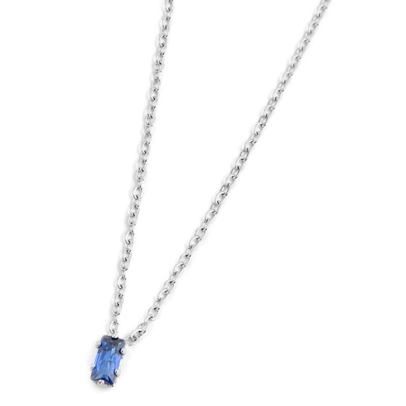 Collana donna Marlù in acciaio e cristallo 2CN0048-B