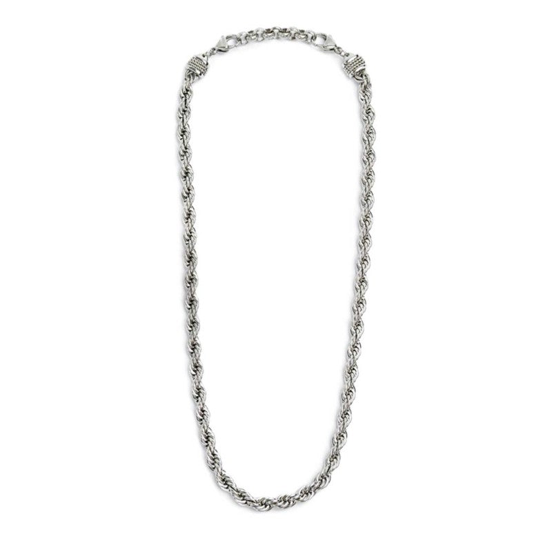 Collana catena corda uomo Marlù in acciaio 30CO0003