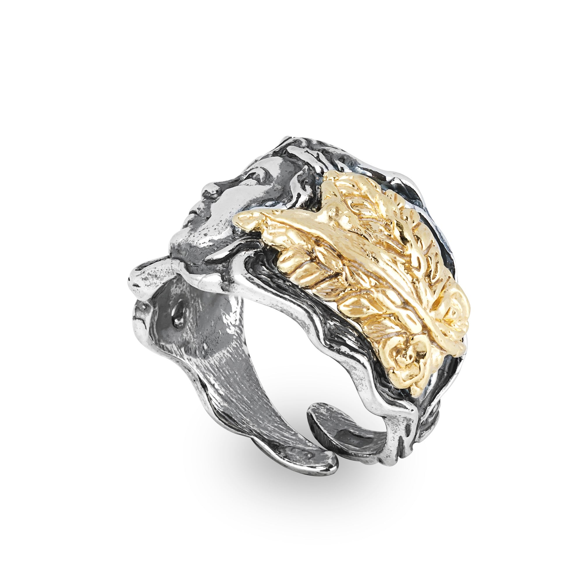 Anello donna Gerardo Sacco mese giugno in argento bicolore 31133