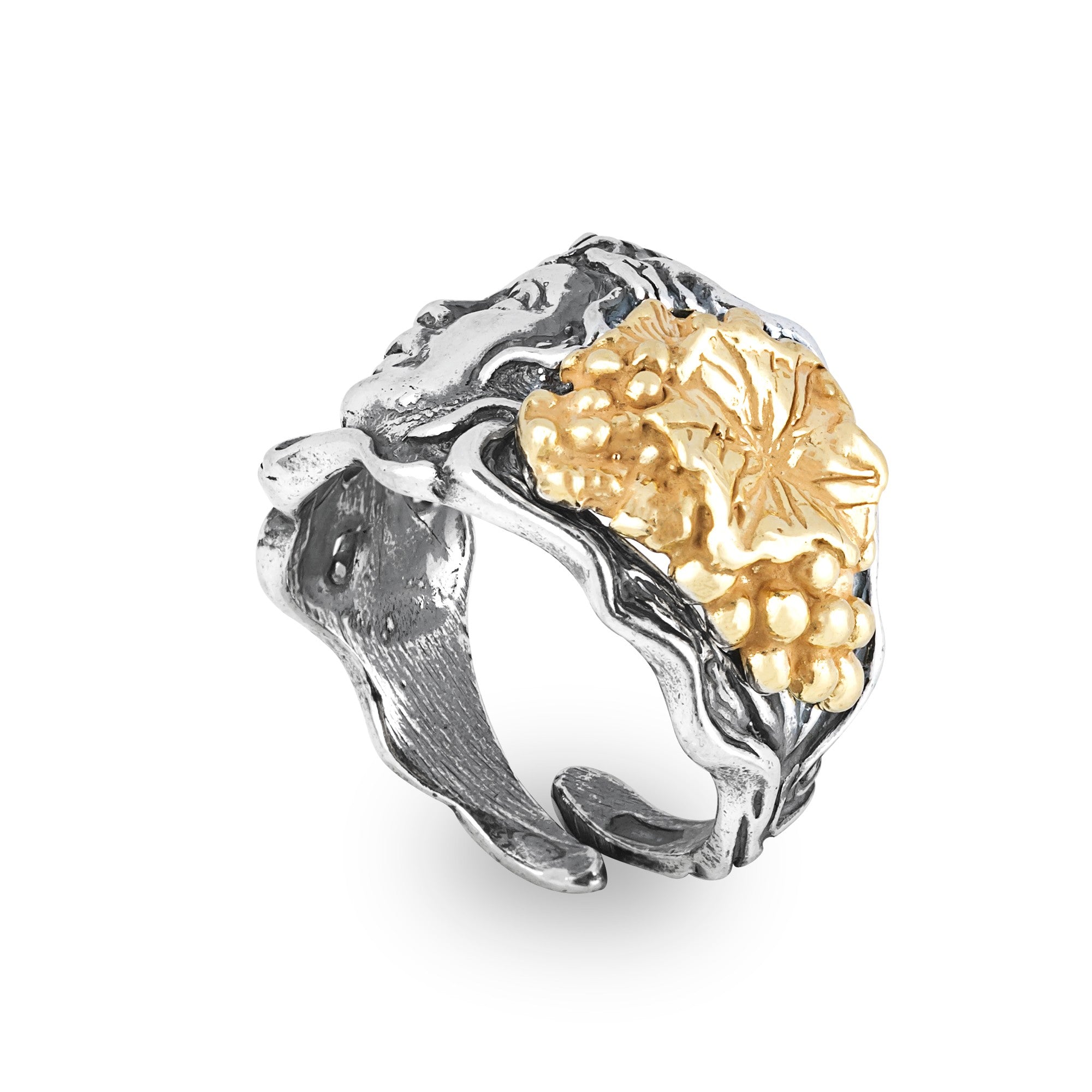 Anello Gerardo Sacco mese di settembre in argento bicolore 31136