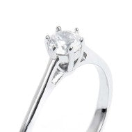 Anello solitario donna Marlù in acciaio e zircone 31AN0008W-10