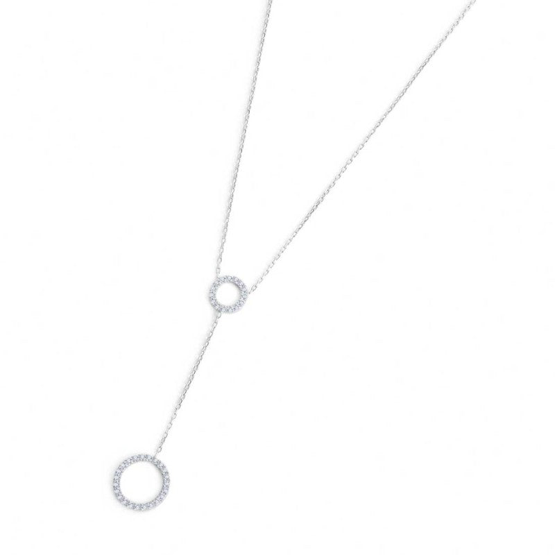 Collana unisex Marlù in acciaio e zirconi bianchi 31CN0016-W