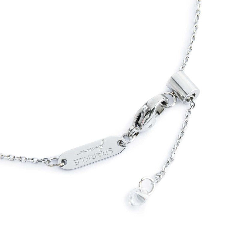 Bracciale donna Marlù in acciaio e zirconi bianchi 31BR0019-W