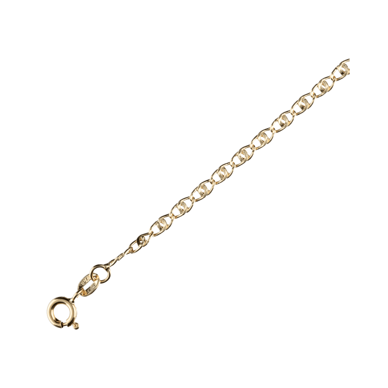 Bracciale a catena uomo Damiata Gioielli in oro giallo 322/5/102/1
