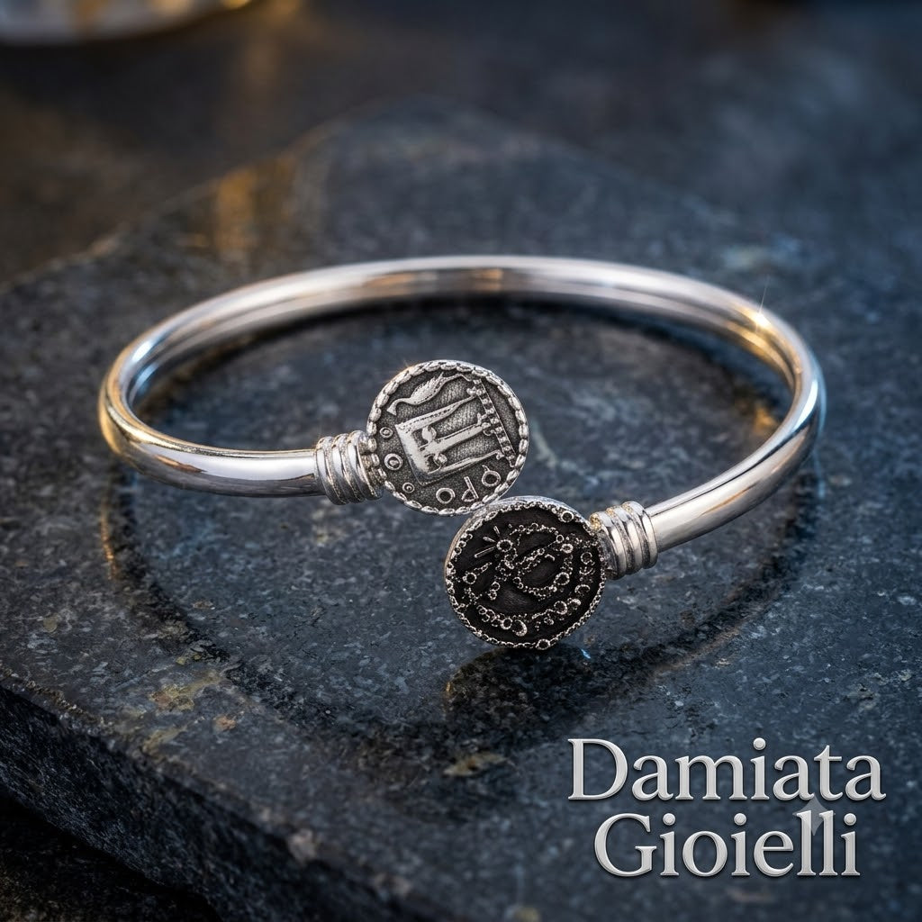 Bracciale rigido donna Gerardo Sacco in argento 32386