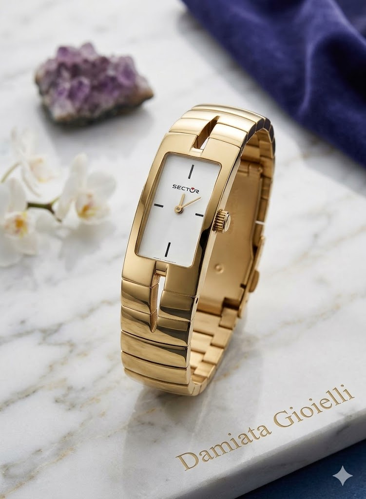 Orologio solo tempo donna Sector No Limits in acciaio dorato 3253480915
