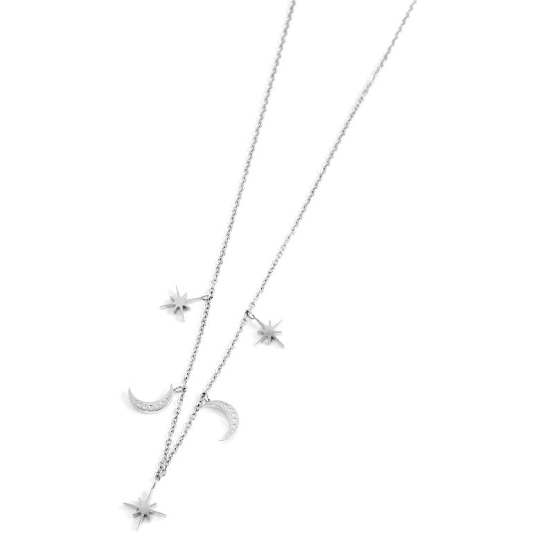 Collana donna Marlù Vision in acciaio e cristalli 33CO0016