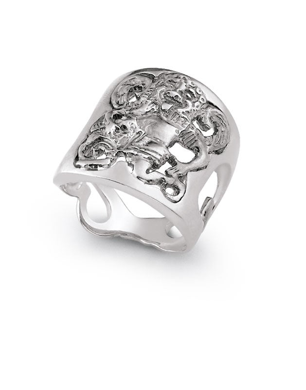 Anello a fascia donna Gerardo Sacco in argento 34024
