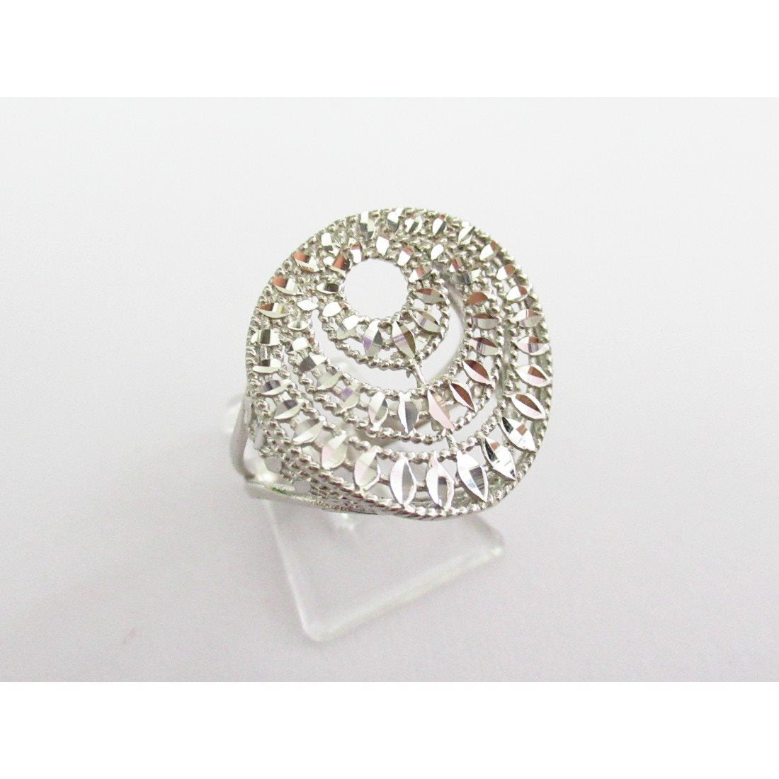 Anello donna Damiata Gioielli in oro bianco 364/3/102