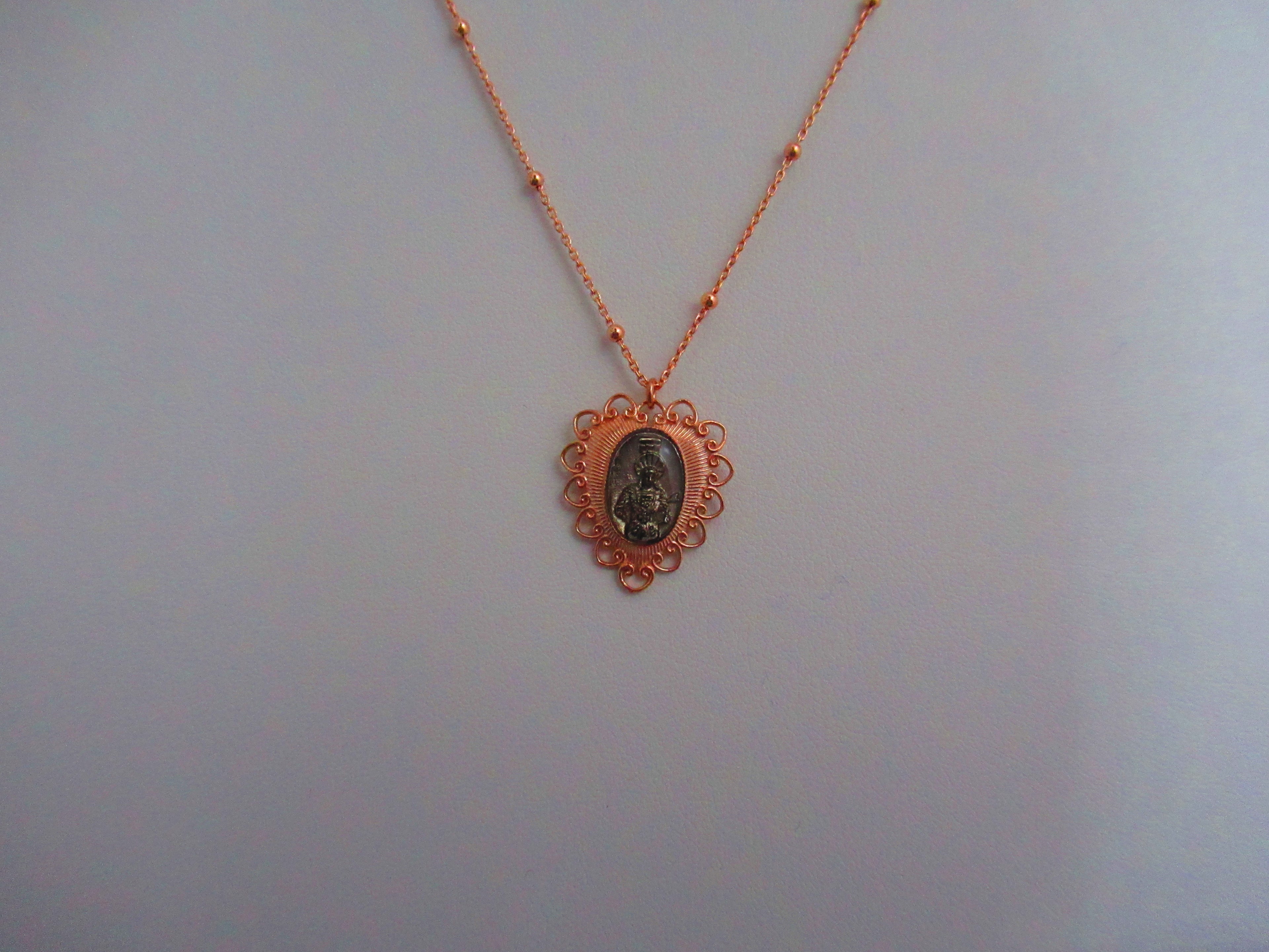 Collana donna Agios in argento rosè 370CR