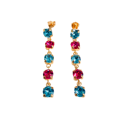 Orecchini pendenti donna Trova Gioielli in argento e zirconi 3757-2