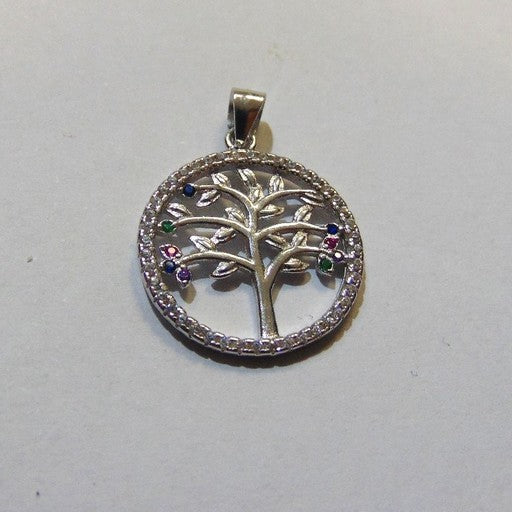 Charm albero della vita donna Trova Gioielli in argento e zirconi 3813-C