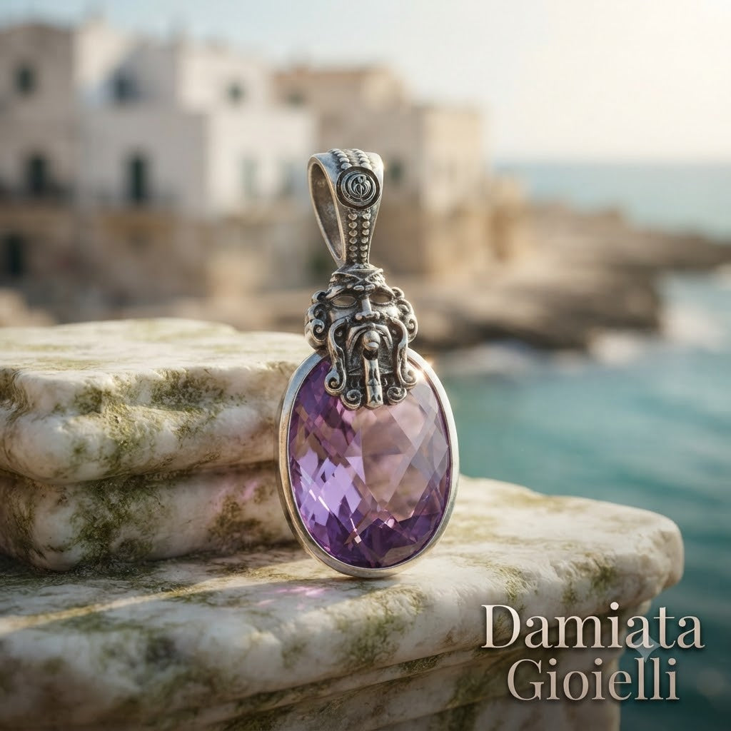 Ciondolo donna Gerardo Sacco Iride in argento e cubic zirconia ref. 38312AV