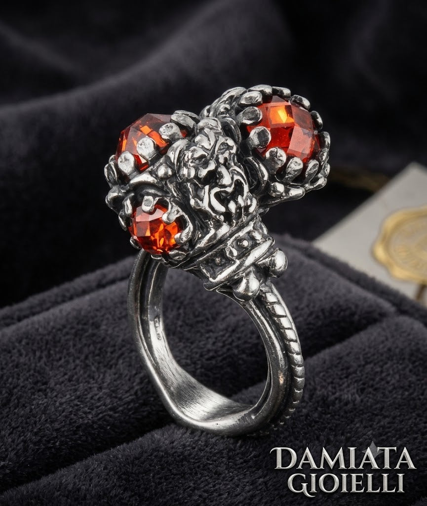Anello donna Gerardo Sacco in argento e cubic zirconia 38794RO