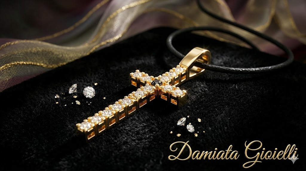 Charm Chimento unisex in oro rosa e diamanti 3CX70142H6000