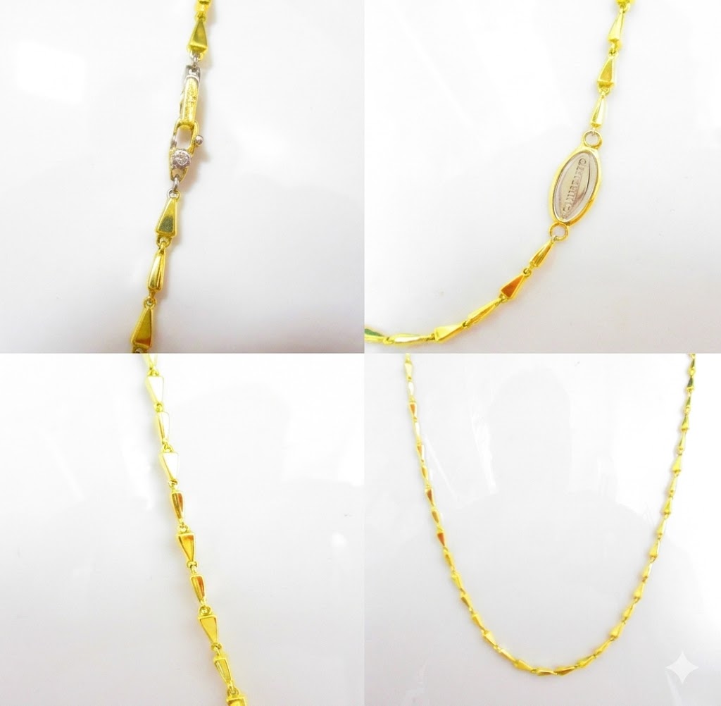 Collana Chimento uomo collezione "CITY" in oro giallo e diamanti 3G05682ZB2500