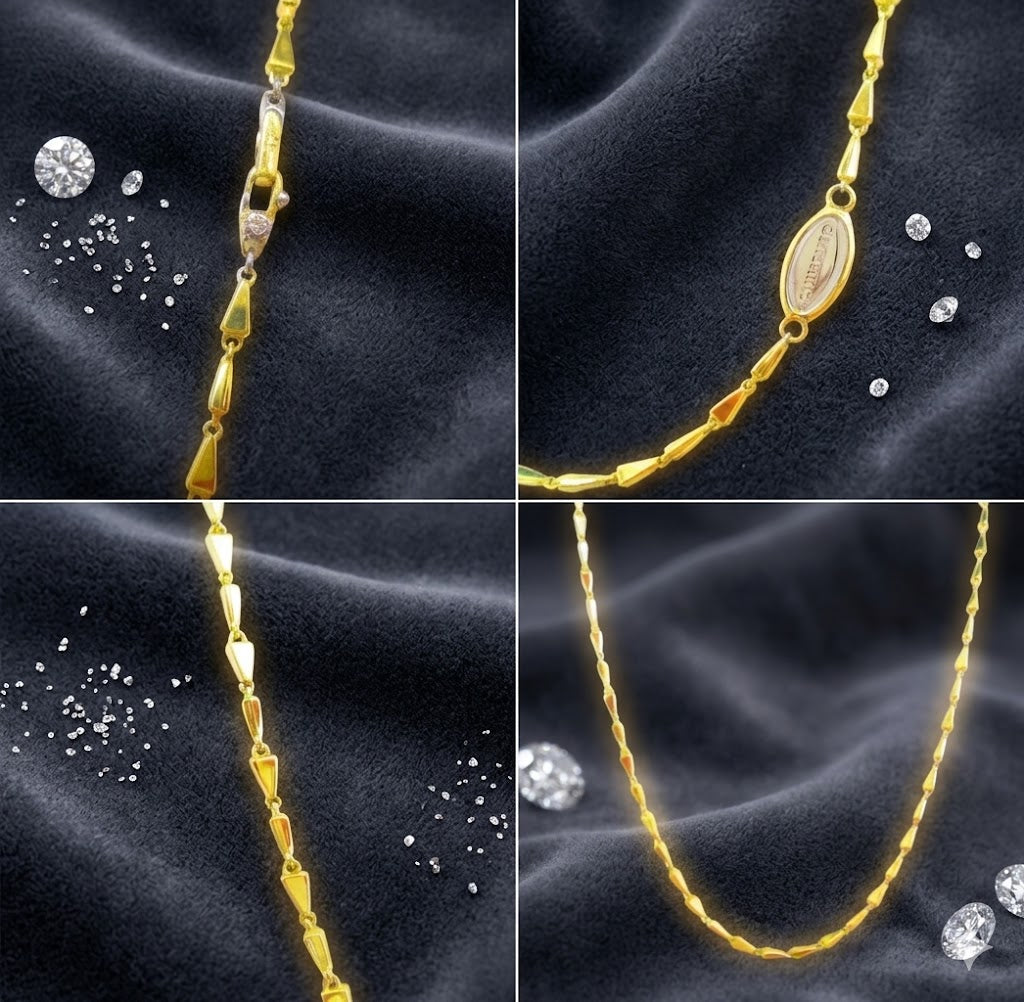 Collana Chimento uomo collezione "CITY" in oro giallo e diamanti 3G05682ZB2500
