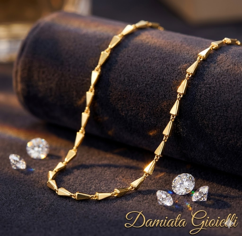 Collana Chimento uomo collezione "CITY" in oro giallo e diamanti 3G05682ZB2500