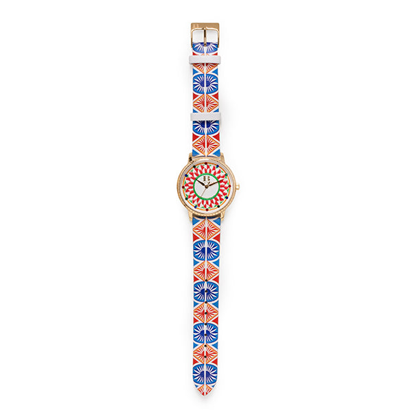 Orologio solo tempo donna Isola Bella Rosone in acciaio e pelle 40000001