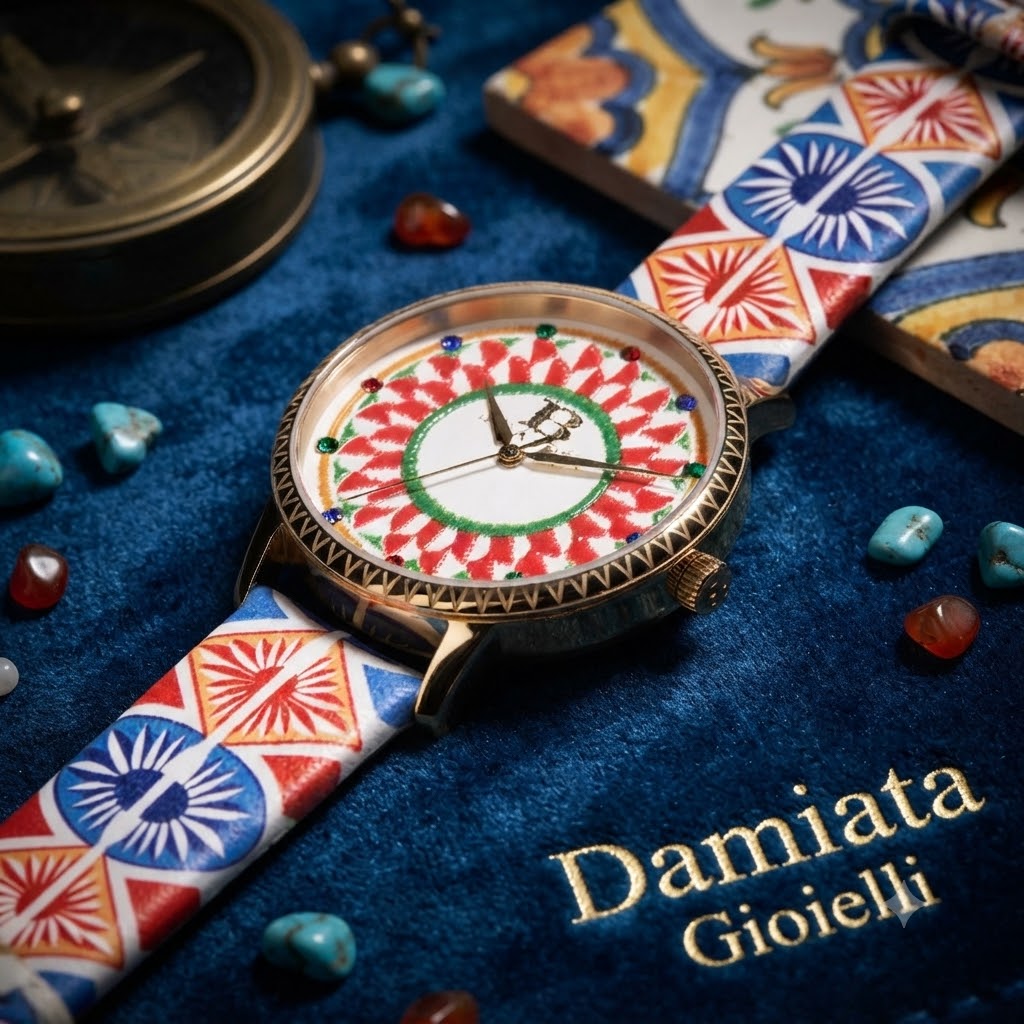 Orologio solo tempo donna Isola Bella Rosone in acciaio e pelle 40000001