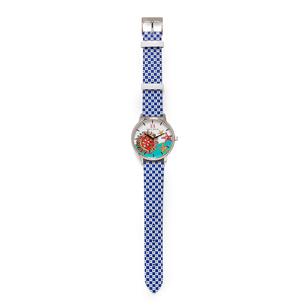 Orologio donna solo tempo Isola Bella Riccio in acciaio e pelle 40000003