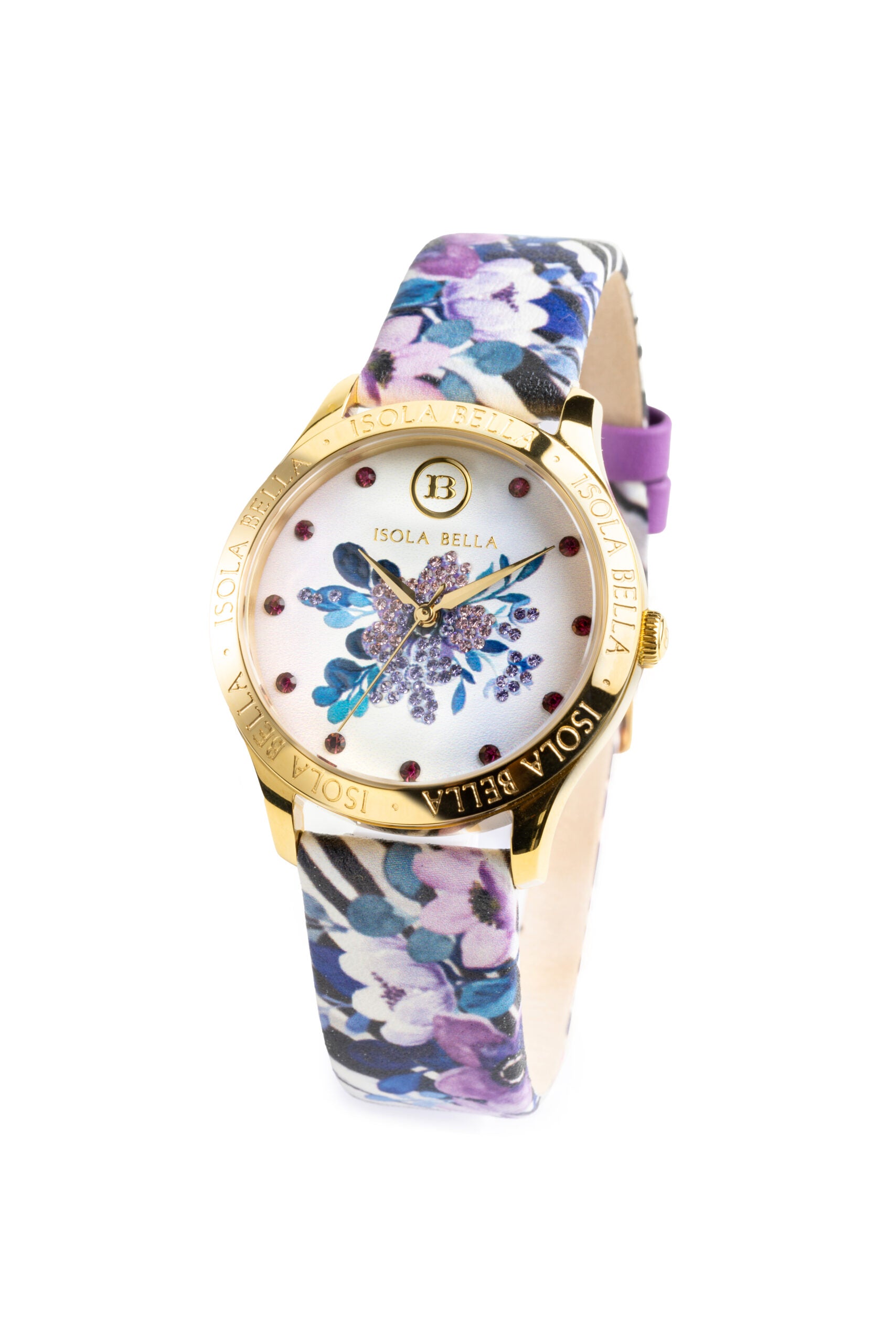 Orologio solo tempo donna Isola Bella Animalier Leopardato in acciaio e pelle 40000093